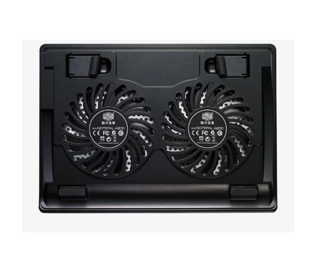Cooler Master Chłodząca NotePal A200 (do 16", aluminium, czarna) - 176966 - zdjęcie 3